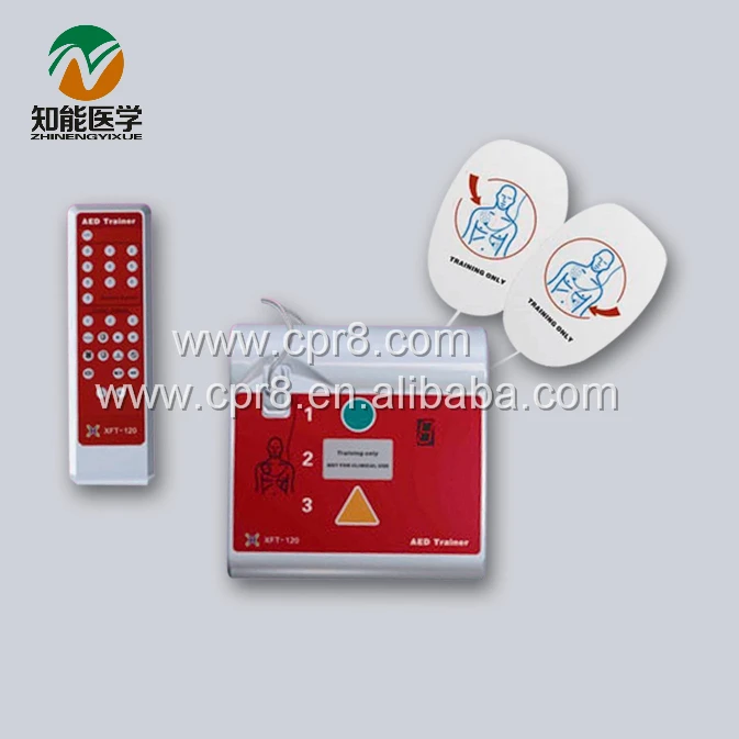 Тренажер для тренировок с имитацией AED/Defibrillator wbt327 | Канцтовары офиса и дома