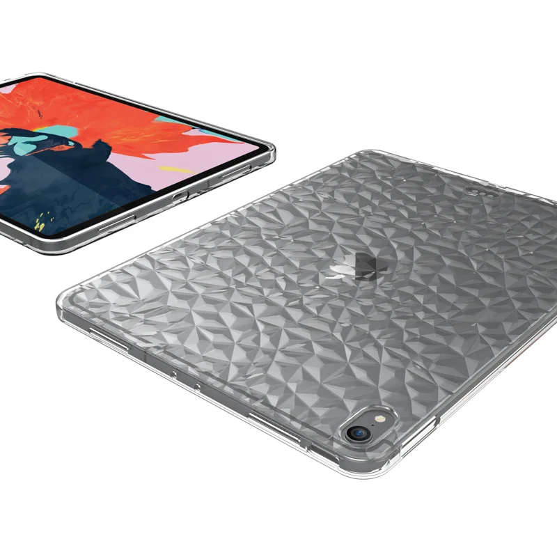 Кристальный 3D Алмазный Корпус дорожный Силиконовый ТПУ чехол Чехол для iPad Pro 9 7/10