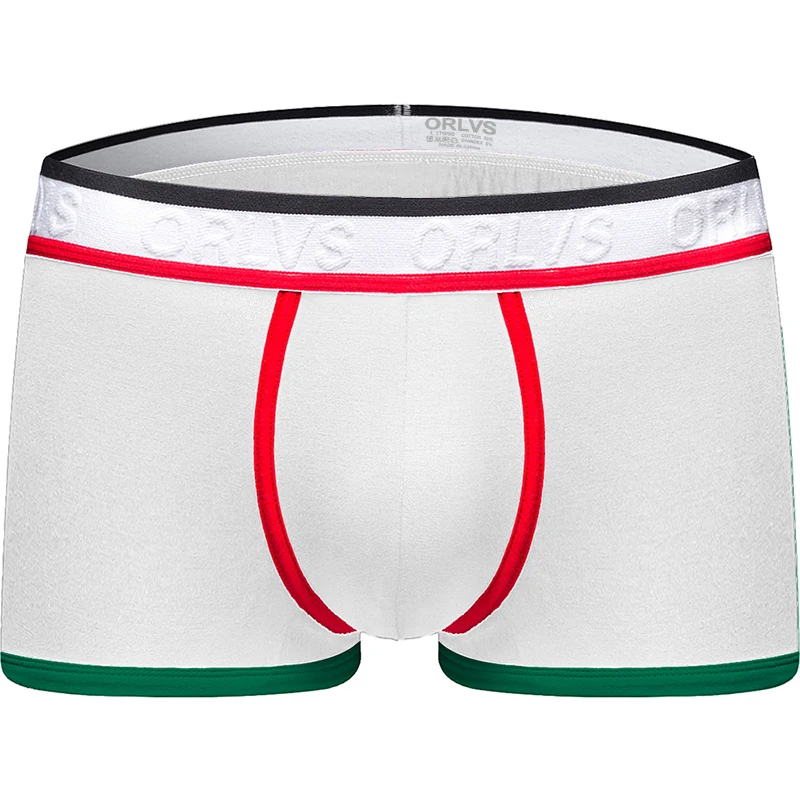 5 шт./партия сексуальные мужские трусы боксеры хлопковые Cueca дышащие Однотонные