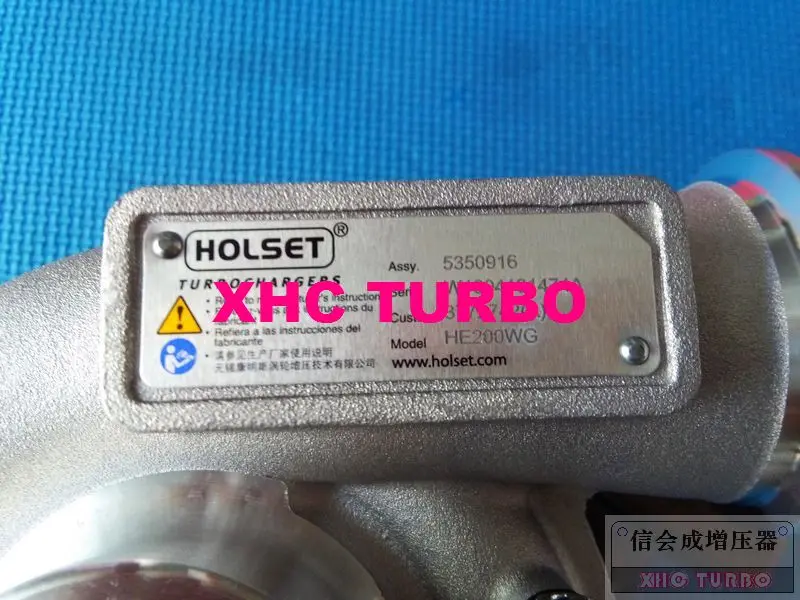 Новый оригинальный Турбокомпрессор HE200WG 3772741 3772742 3796165 для FOTON CUMMINS ISF3.8 3.8L