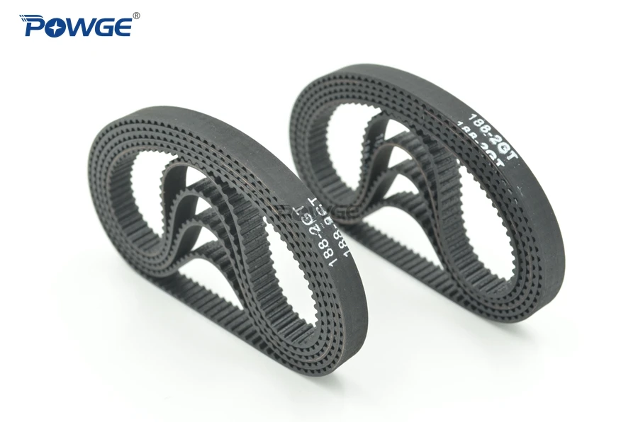 POWGE VORON 3D принтер V2.1.2 комплект движения детали GT2 LL-2GT RF 6/8/10M Открытый Ремень ГРМ 2GT размеры 16-20 T шкив 110/188 петли для ремня