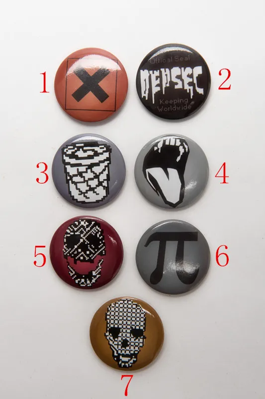 Игровые часы собаки 2 значки Косплей Prop 7 шт./компл.|set 2|set cosplayset watch |