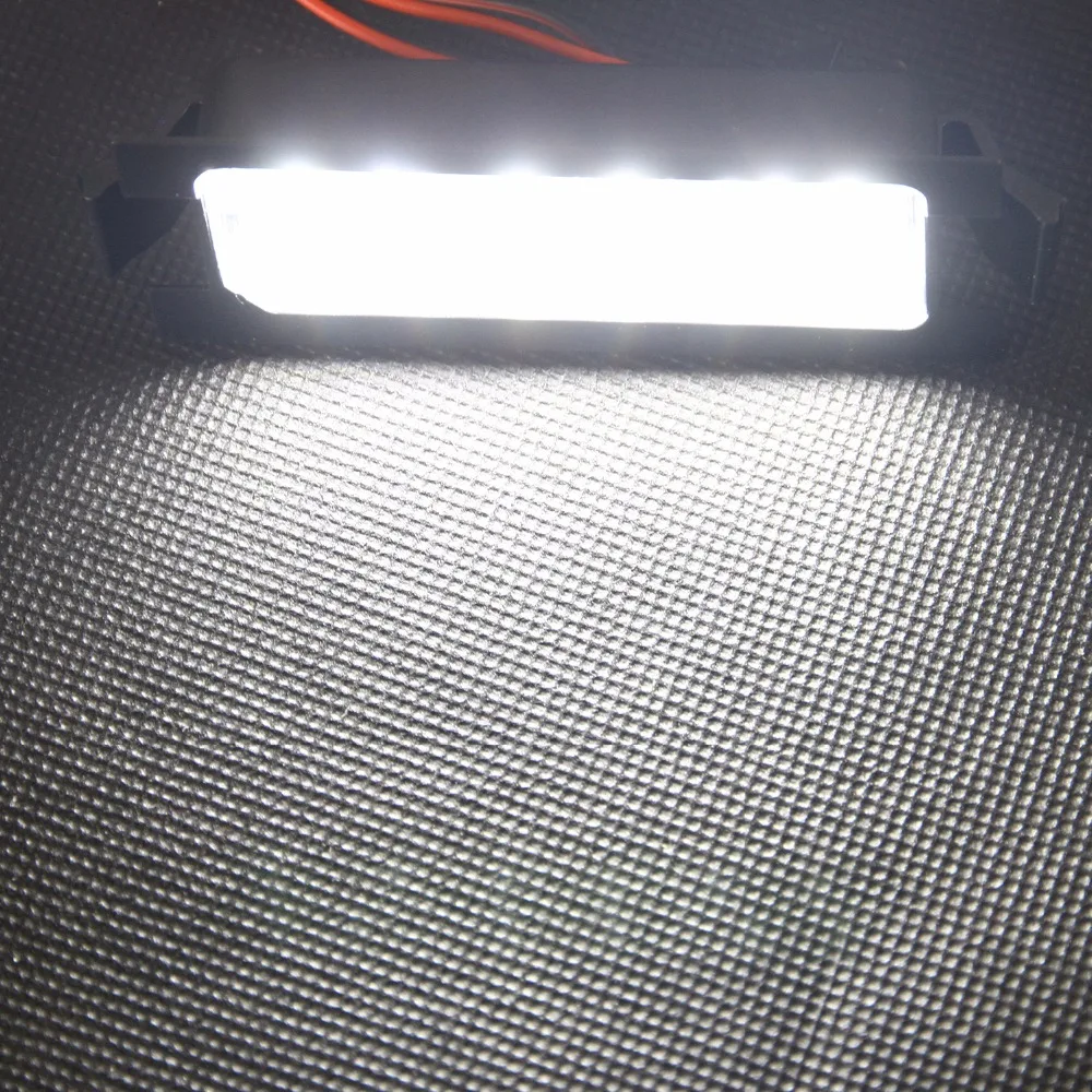 2 шт. без ошибок 18SMD Автомобильный светодиодный светильник номерного знака OEM