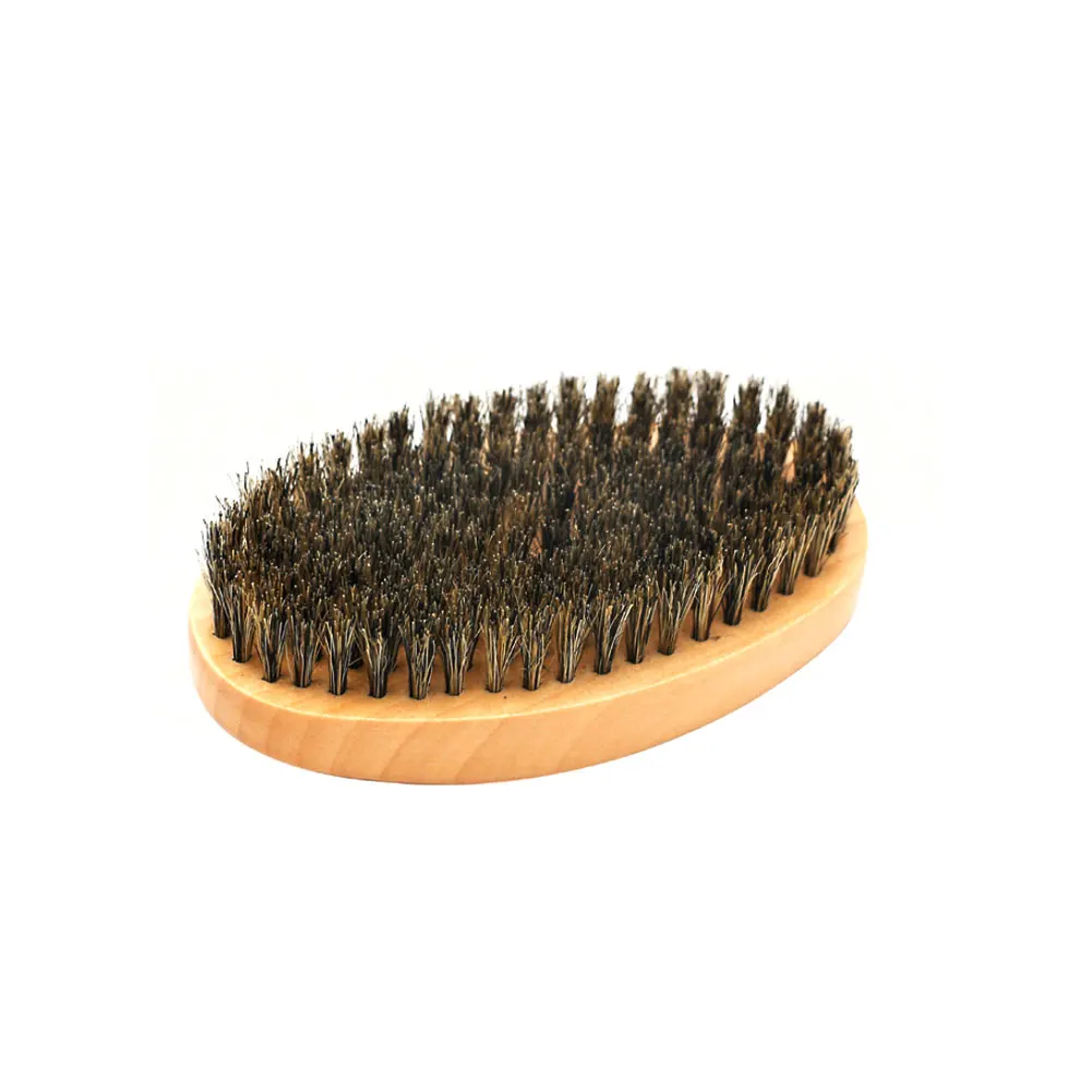 Набор для бритья в форме эллиптики натуральные волосы удлиненные щетинки борода