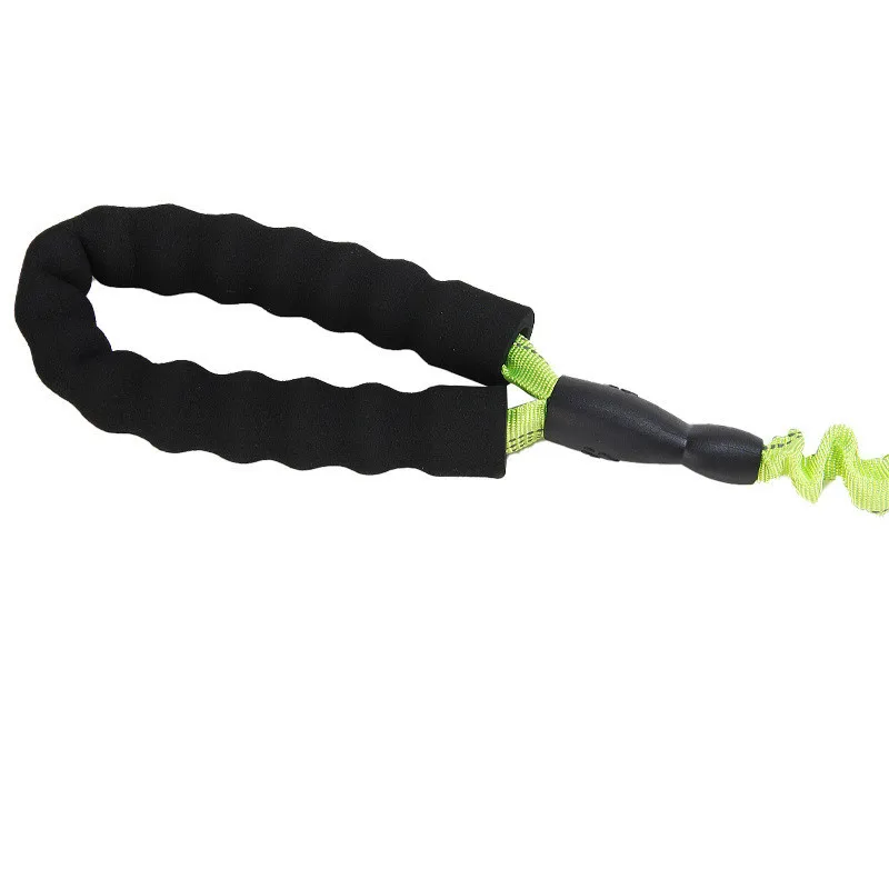 Поводок для собак чрезвычайно прочный нескользящий RopeLeash для больших и средних собак амортизирующий-улучшенный контроль и тренировка банджи 23 JunT5