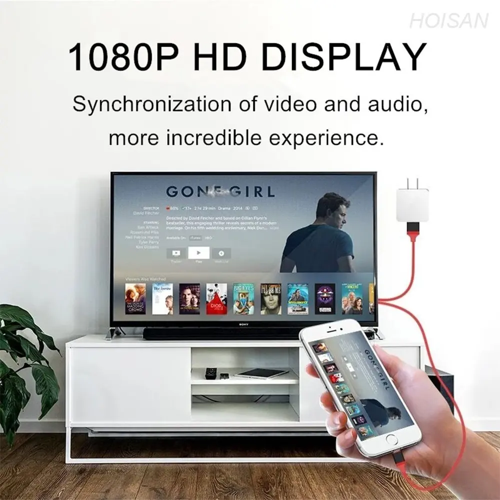 ACCGUYS HDMI кабель для освещения к HDTV ТВ адаптер цифровой AV патч корд 1080P iPad Mini Pro iPhone X 8