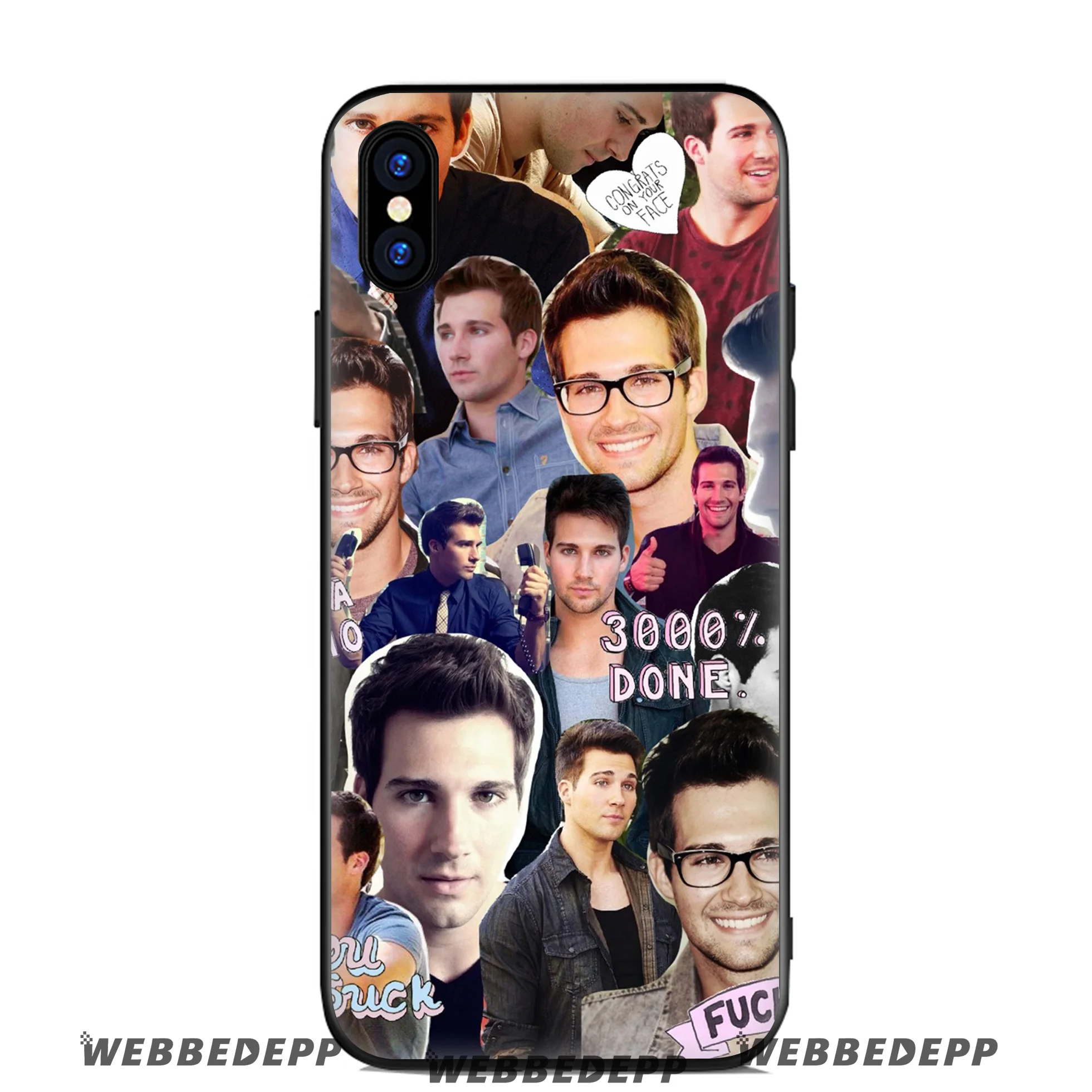 WEBBEDEPP Мягкий силиконовый чехол для Apple iPhone 11 Pro Xr Xs Max X или 10 8 7 6 6S Plus 5 SE ТПУ |