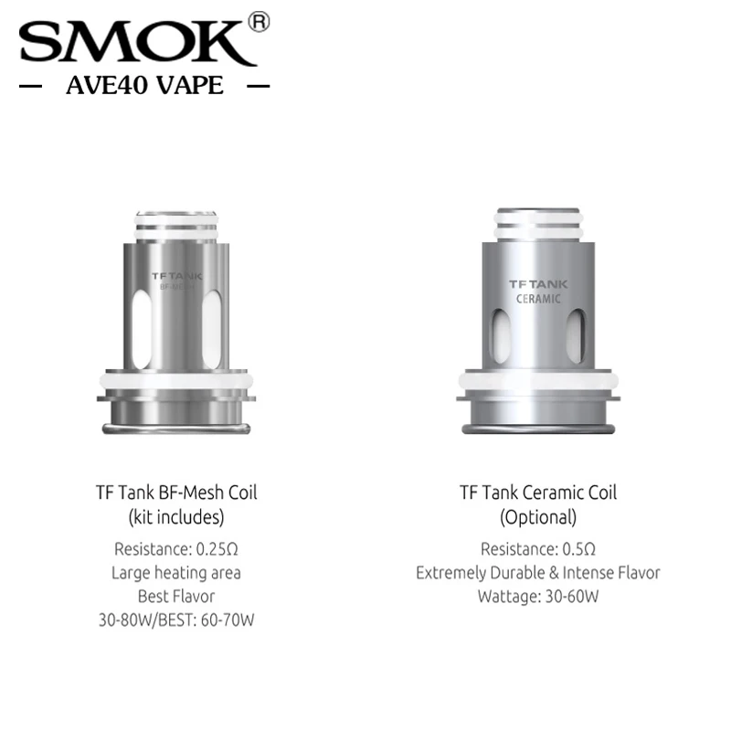 Presell Smok TF танк 6 мл и bf сетка замена катушки электронная сигарета распылитель для