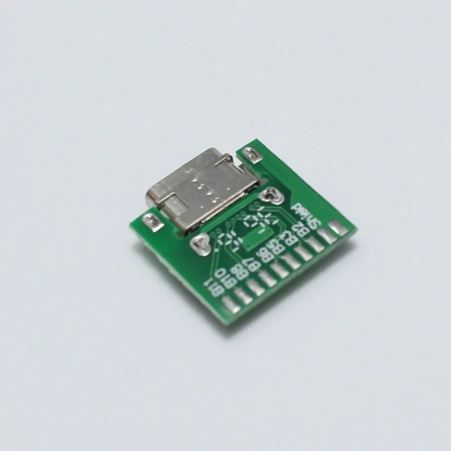 1 компл. 24pin USB-C USB 3,1 type C штекер и гнездо и разъем DIP сварочный тип с ПК доска DIY