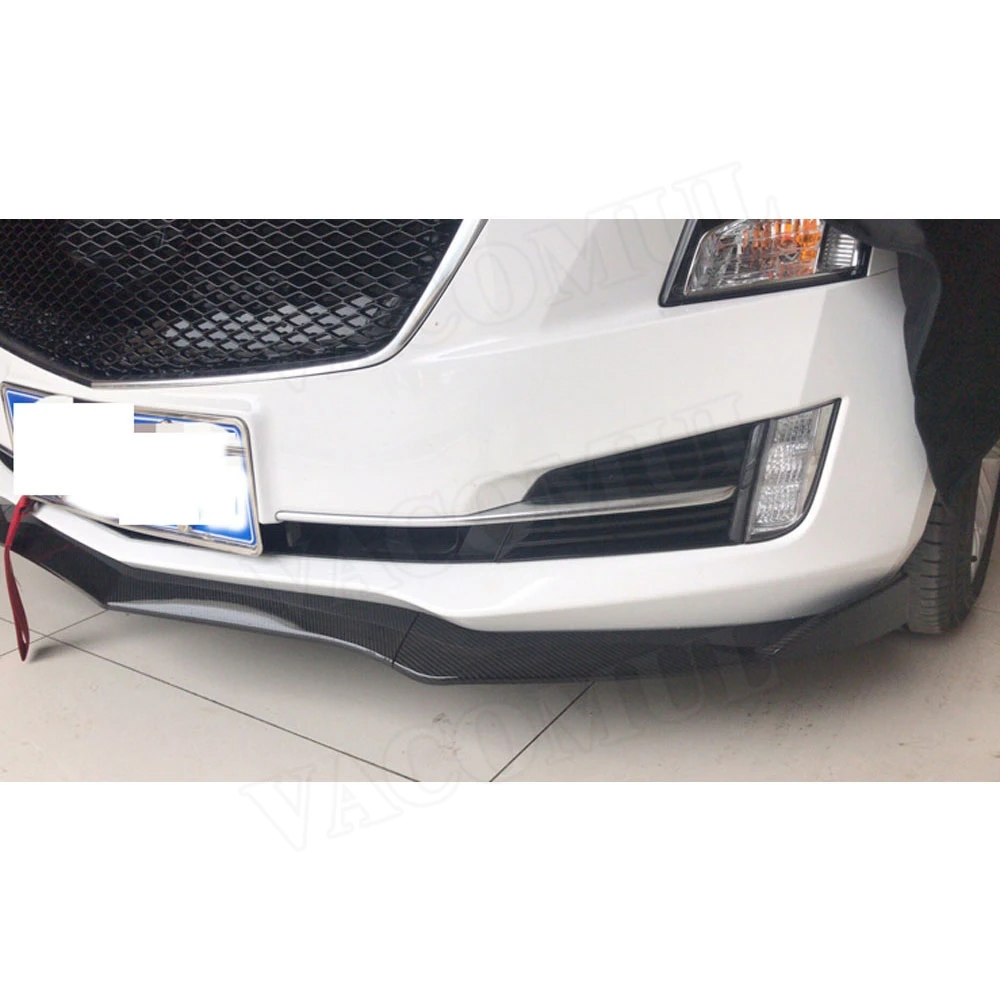 Передний спойлер для автомобиля передний Cadillac ATS 2015-2018 3 шт./компл. АБС-пластик
