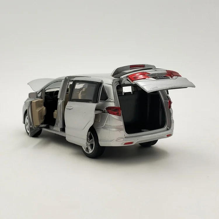 1:32 Honda Odyssey Six открытая дверь имитация сплава Модель автомобиля задний звуковой светильник Модель автомобиля игрушечный автомобиль