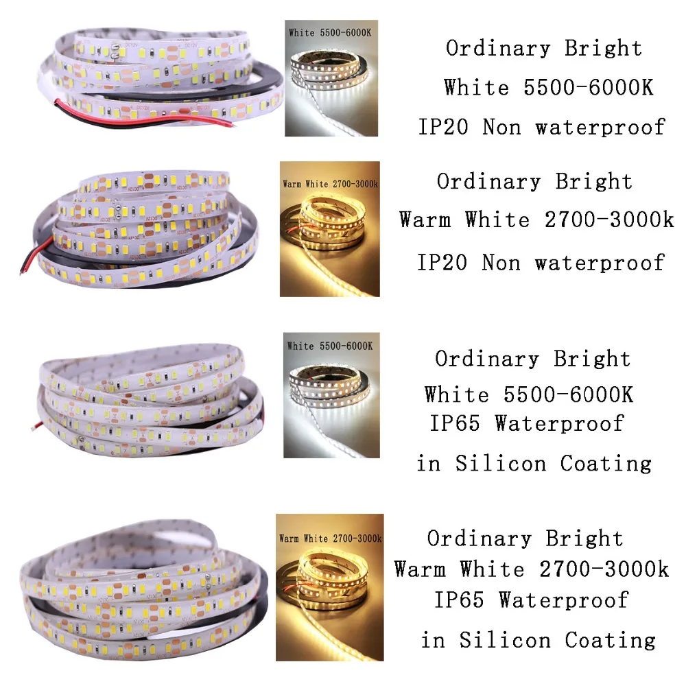 Высокая яркость 5 м 2835 3528 SMD светодиодный s/M 120 s/5m Nature neuter белый теплый гибкая