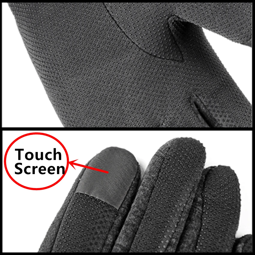 Перчатки мужские замшевые для вождения и езды сенсорных экранов мотоциклетные