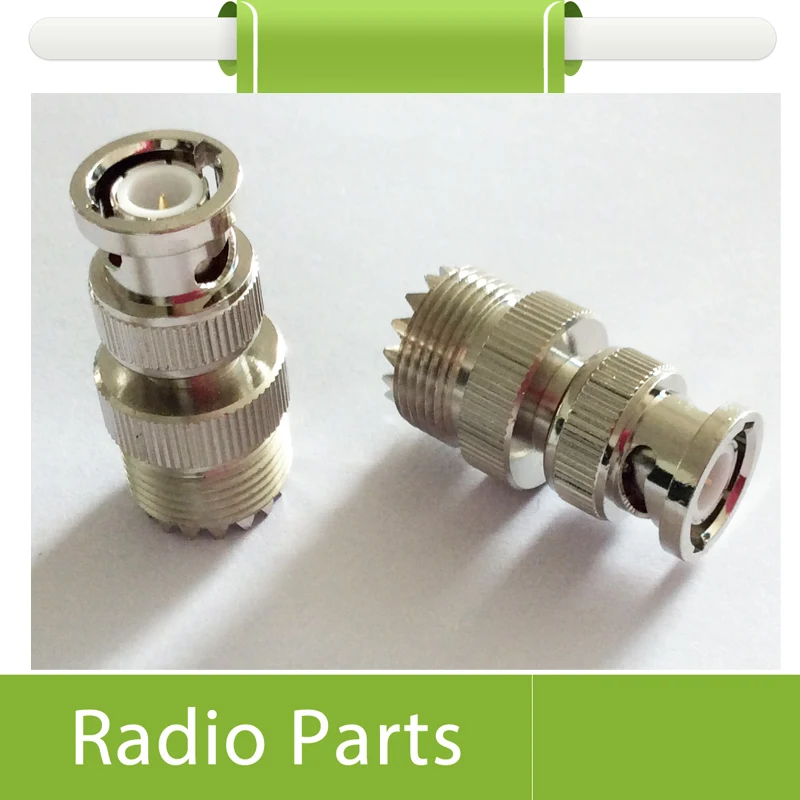 20X SO239 conector hembra a BNC macho PL259-3