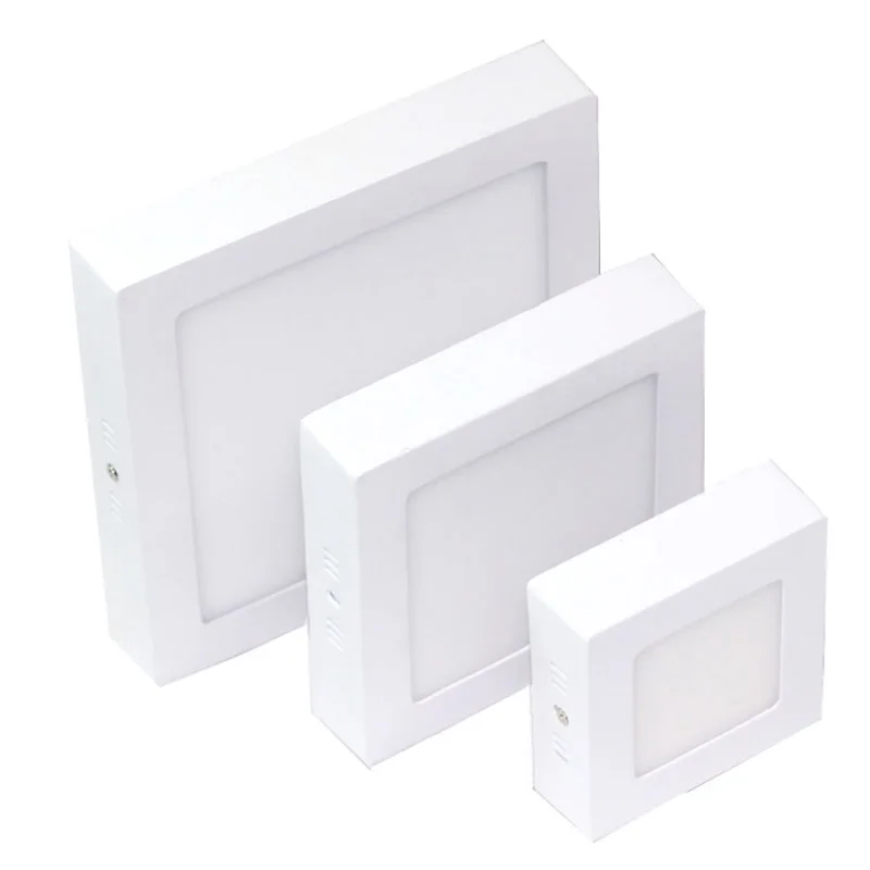 

Surface Mounted 9W 15W 25W LED Ceiling Light Panel Light Square Ceiling Down Light AC85-265V 20pcs/lot, DHL Free Shipping