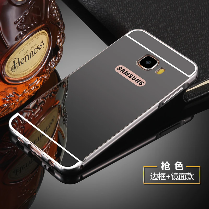 Роскошные Алюминий для Samsung Galaxy S7 G9300 телефон Чехол металлический бампер зеркало