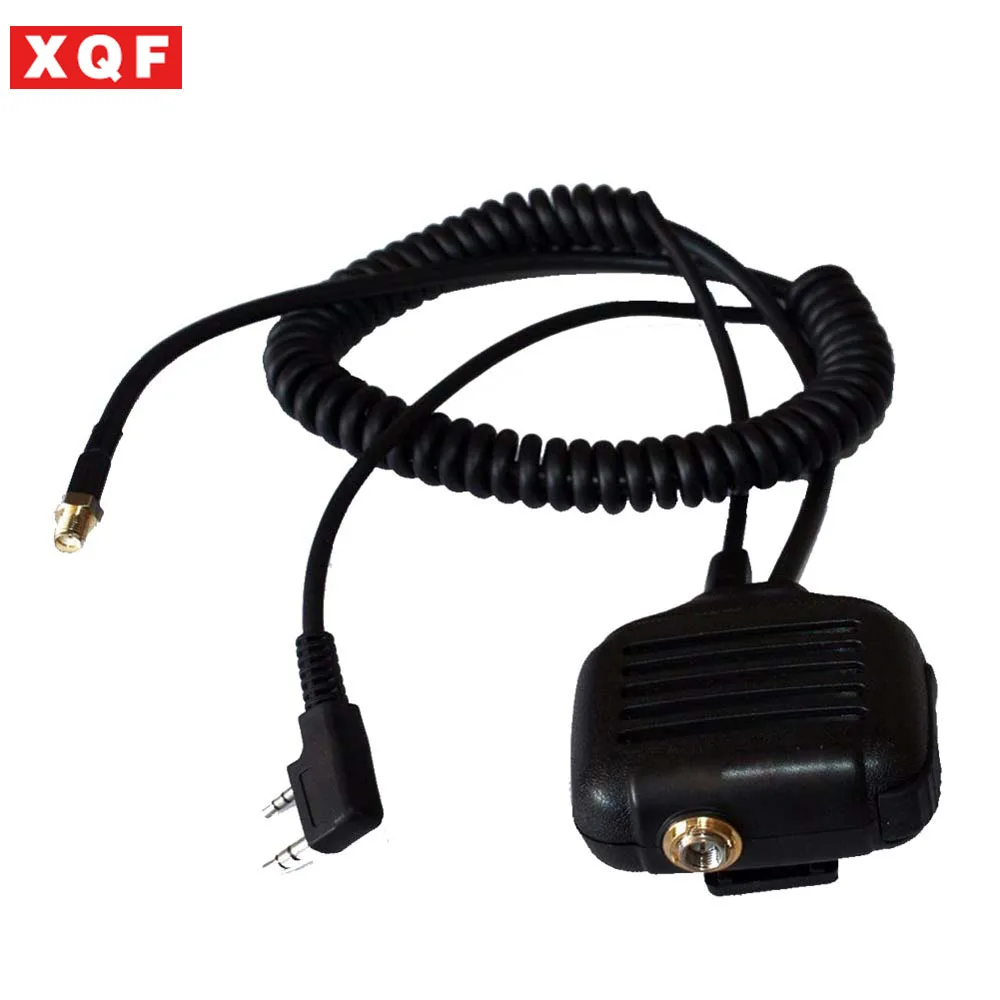 XQF 10 шт. BAOFENG динамик микрофон для Ham двухсторонняя рация UV5R GT3 888s с антенной|speaker