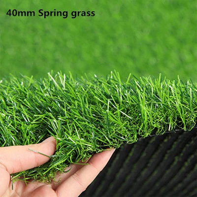 40mm 50X200cm Искусственные растения травы ausse plante grasse коврик Открытый Зеленые растения зеленая трава ковер herbe искусственное украшение H0027 - Цвет: 40mm 50X200cm