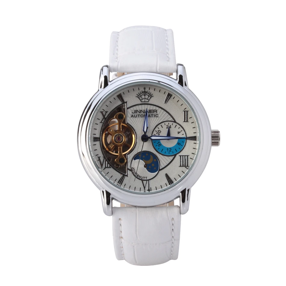 Для мужчин s часы Автоматические self ветер механические бизнес люксовый бренд