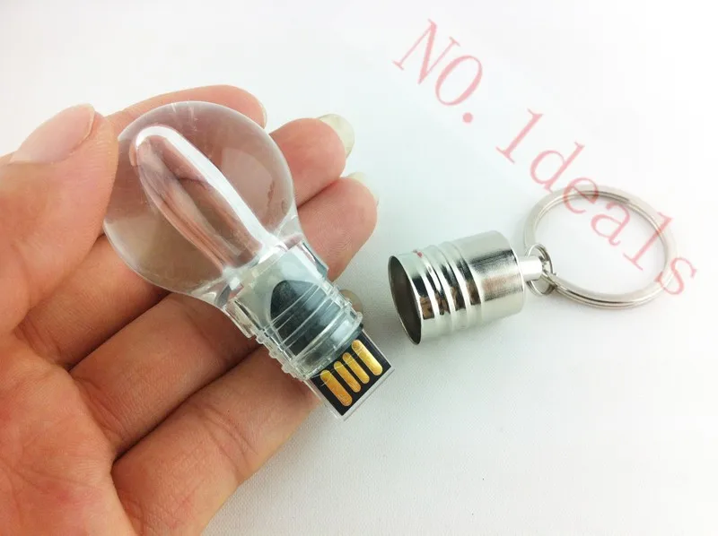 Usb-флешка в форме лампочки, электрическая светодиодная флешка, флеш-карта в подарок, 4 ГБ, 8 ГБ, 16 ГБ, 32 ГБ, 64 ГБ, 128 ГБ, флешка, usb-флешка