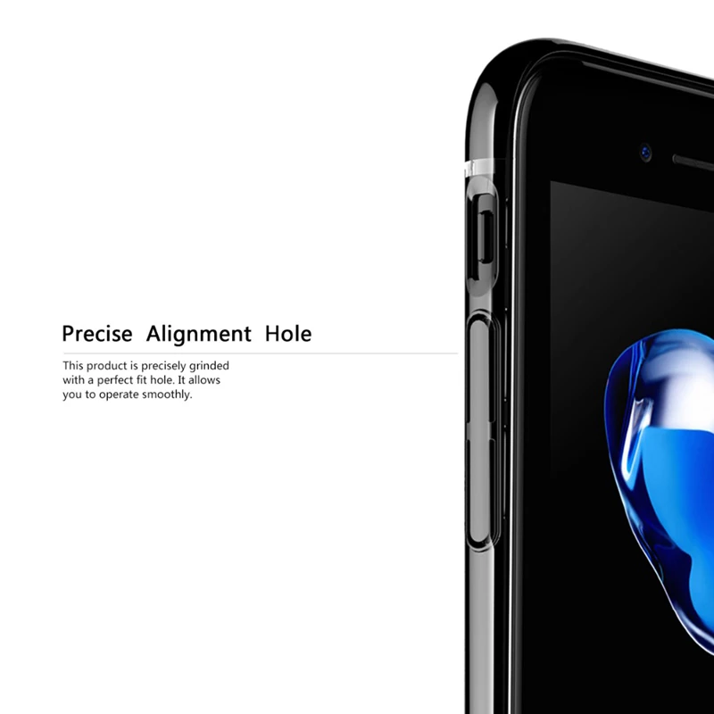 Чехол для iPhone 7 Plus чехол накладка черный мобильный телефон Силиконовый ТПУ