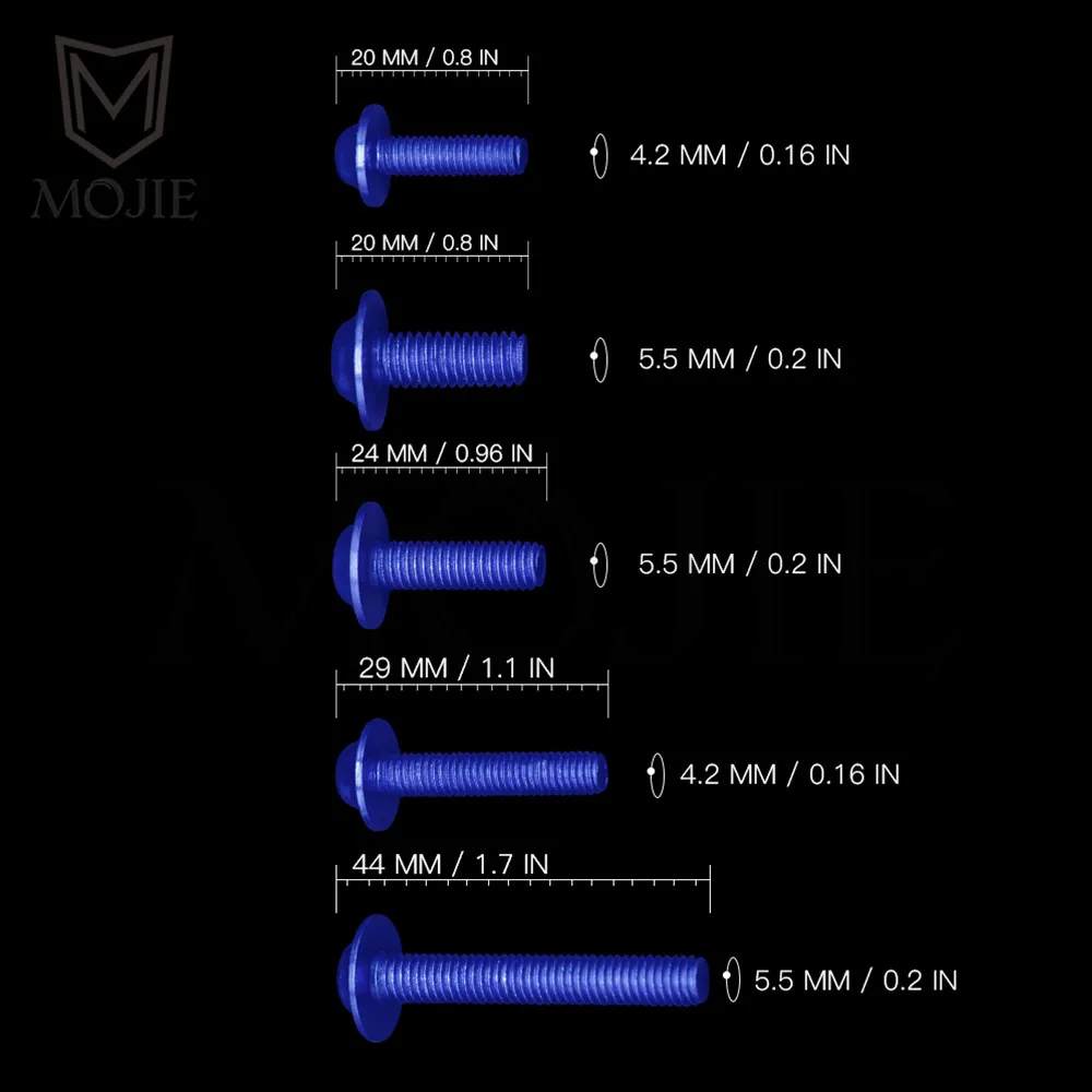 Винты для мотоцикла комплект болтов фиксации YAMAHA TDM850 TDM900 MT03 MT01 MT08 FZR250 FZR400 XJR400 |