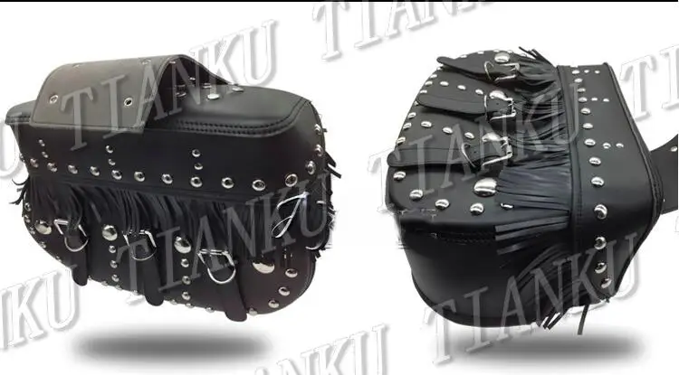 Боковая Сумка из искусственной кожи для мотоцикла Honda Rebel CMX 250 CA125 450 Gold Wing GL1500 GL1800 SHADOW ACE VLX DLX| |