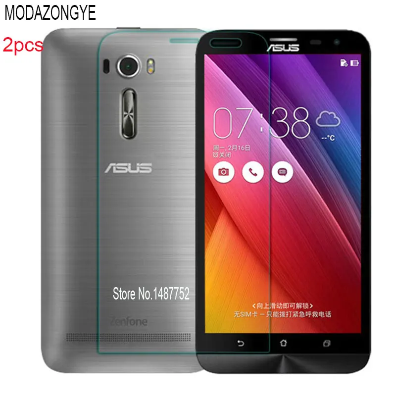 2 шт закаленное стекло Asus Z011D защита экрана Zenfone Laser ZE601KL ZE600KL 6 0 Flim| |