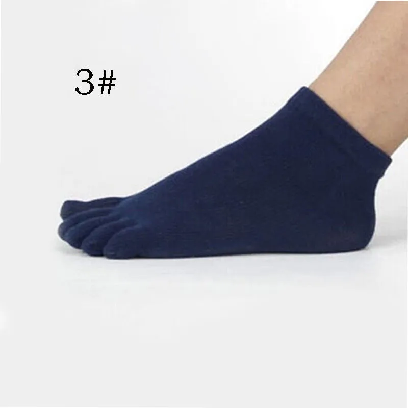 Unisex Stylish Men Women Socks Ideal For Five 5 Finger Toe Solid Clothes 2017 | Женская одежда