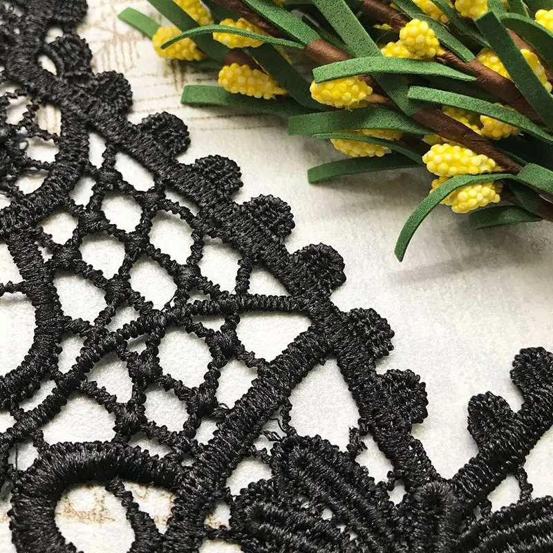 1 шт. белый красный чёрная аппликация цветок блестки украшение кружевная ткань