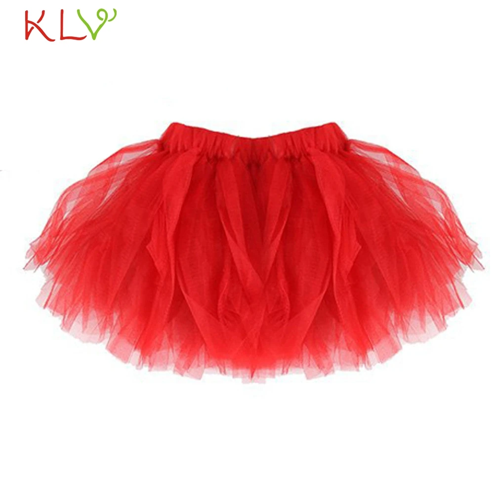 Baby Girl Skirt-C Женские юбки-пачки для взрослых и детей, Rok Dames, пышная фатиновая Сексуальная Мини плиссированная юбка на талии, Faldas Mujer Moda De Verano 18Jan18 - Цвет: Baby Girl Skirt-C