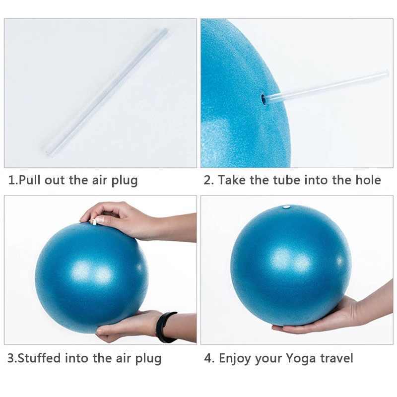 25 см йога мяч упражнения для гимнастики и фитнеса пилатес баланс Упражнения