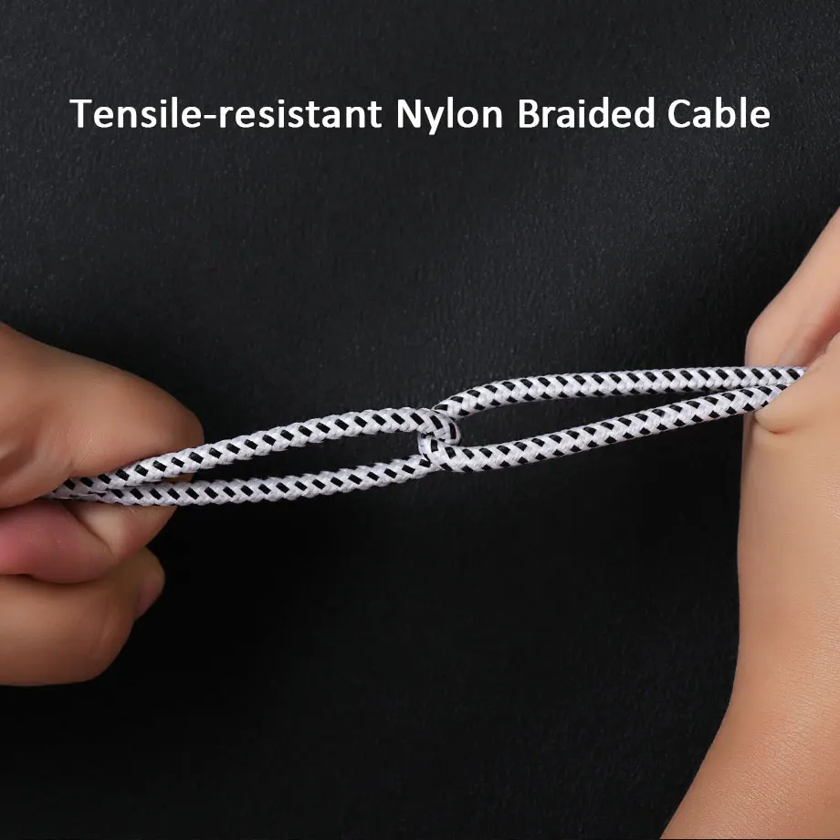 Olaudem Phone Cables USB Micro Nylon Braided Cable Android For Samsung Xiaomi Charging Data USBC288 | Мобильные телефоны и