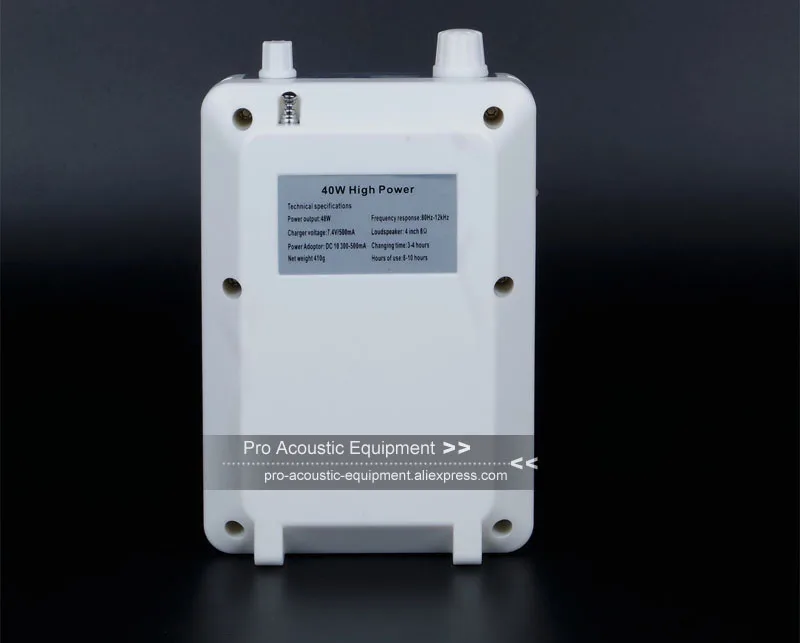 Портативный усилитель 48 Вт голоса многофункциональный обучающий динамик FM MP3