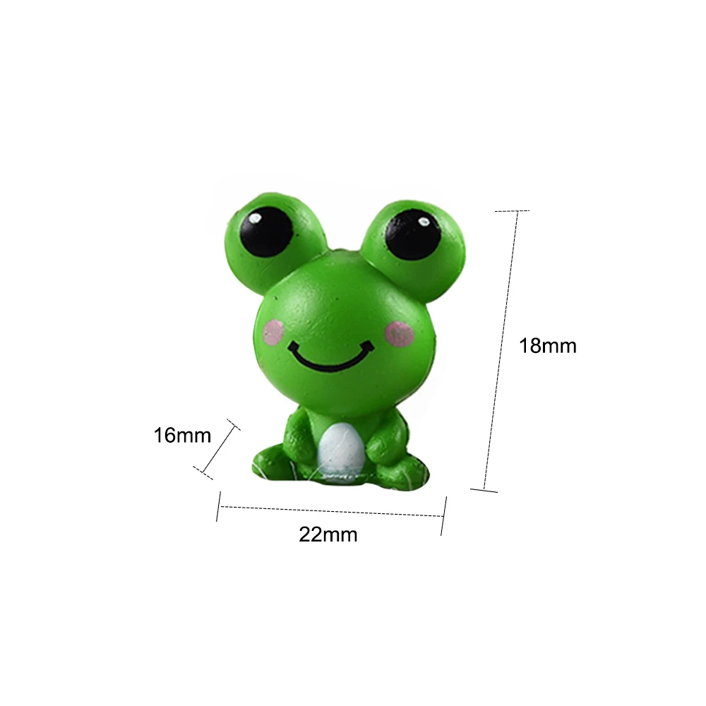 5 шт./компл. мини Собака анимальлягушка Модель Смола DIY ремесло украшения