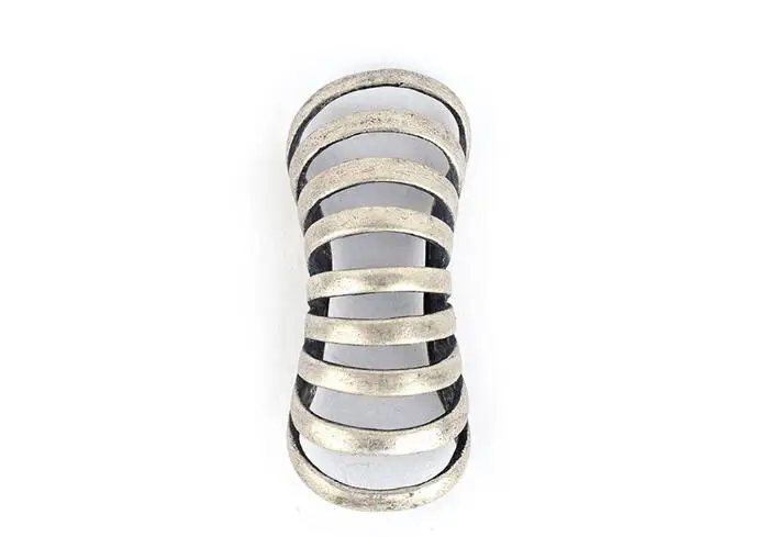 В стиле панк натуральная 925 пробы серебряные серьги клип-пирсинг Earcuff заявление уха ювелирные изделия без отверстие уха