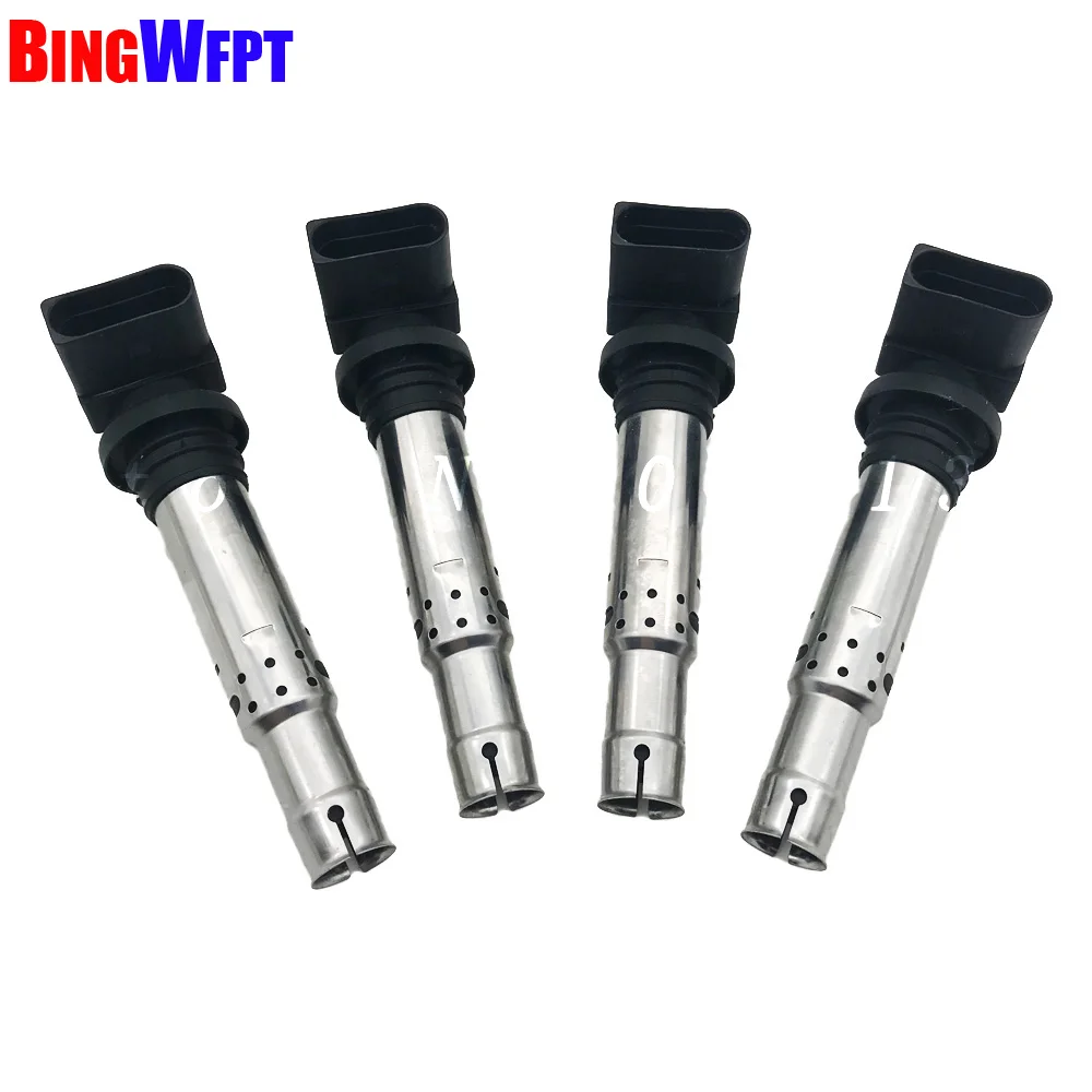 

Катушки зажигания для VW, Beetle, Golf, Jetta, Passat, audi 1.4FSI 1.6FSI, 036905715G, 036905715F, 036, 905, 715 F, 4 шт.