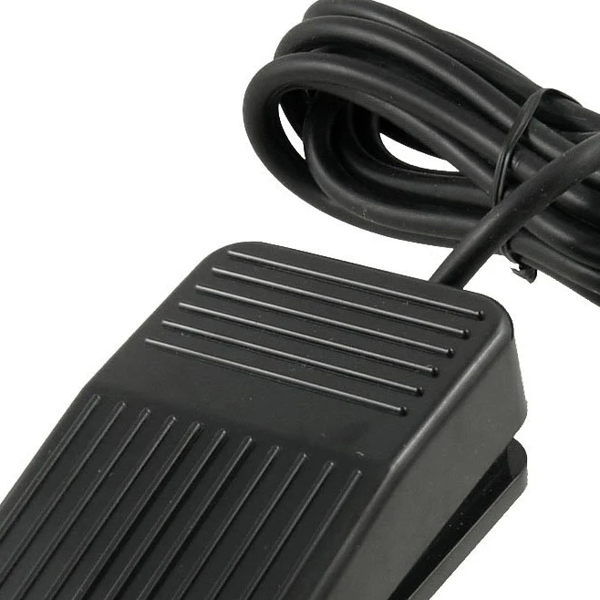 AC 250V 10A SPDT NO NC Противоскользящий пластиковый мгновенный выключатель для педалей