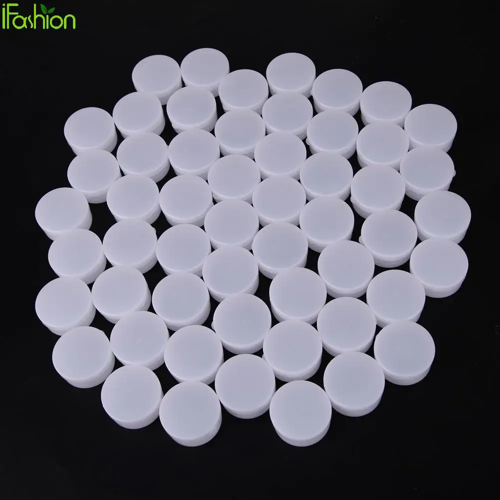 Портативный 50 шт. г мини пополняемые бутылки косметический пустой банку Пот тени