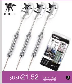 New CUESOUL 23g 25g 27g Professional Steel Tip Darts Black Dart Body With Dart Flights