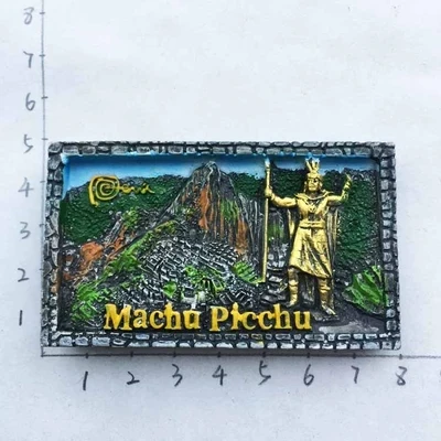 Перуанский Мачу Picchu древние реликвии трехмерный Туристический Сувенирный