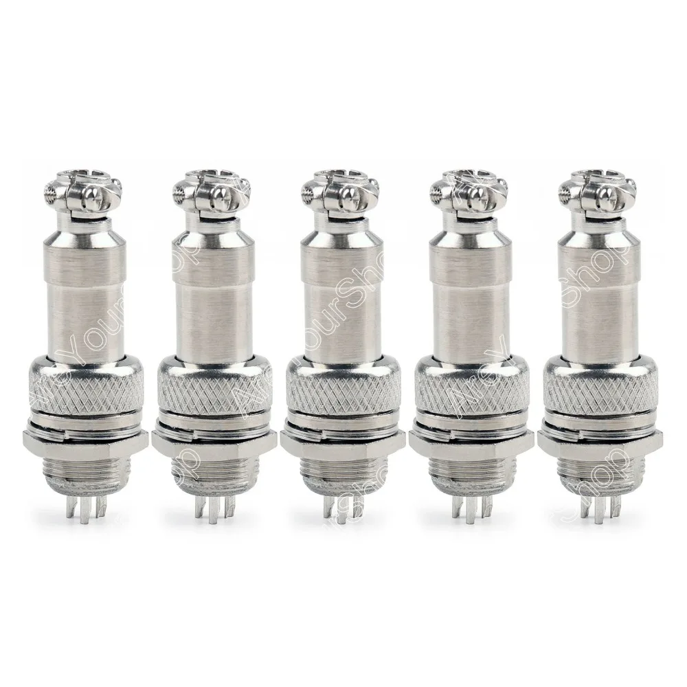 Areyourshop Распродажа 5 шт. 3 Pin XLR 12 мм аудио кабель Разъем адаптер шасси крепление высокого качества разъем провода разъем