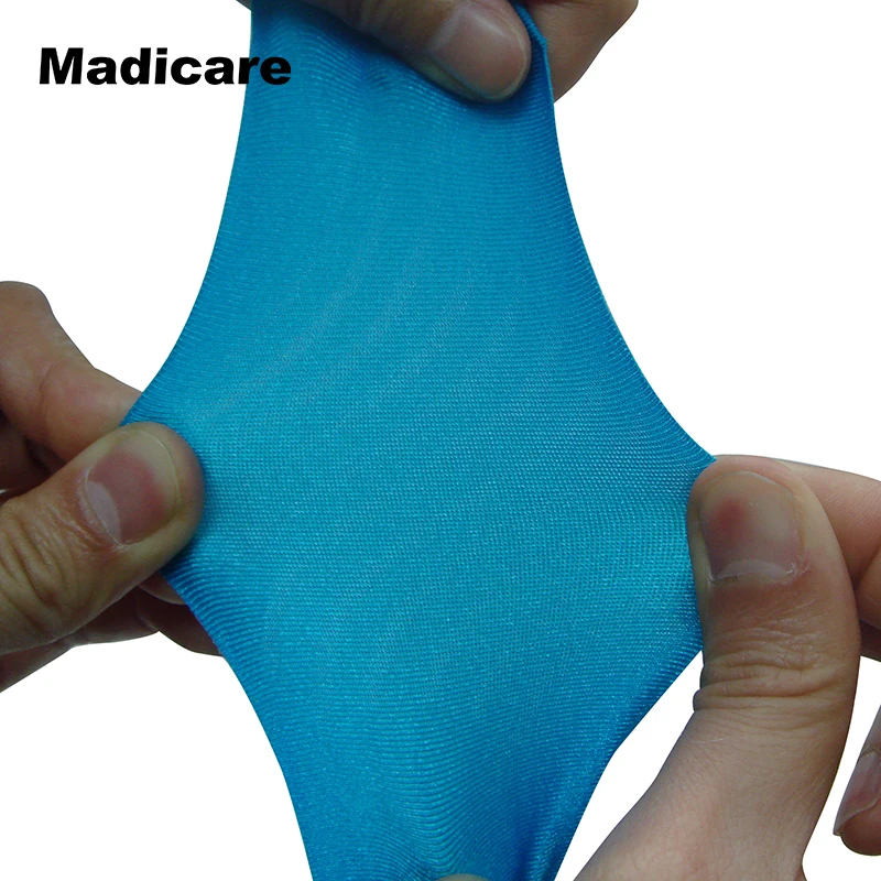 Кинезиологическая лента стрейч из искусственного шелка 5 см/5 м Спортивная для