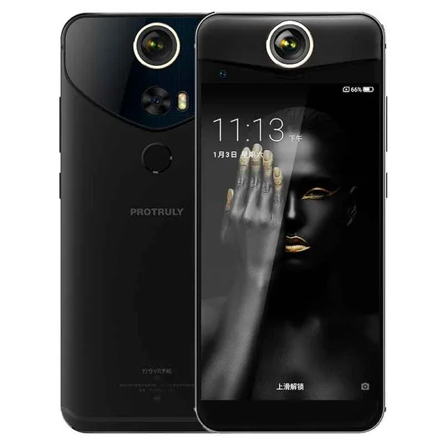 PROTRULY V10S смартфон 360 градусов 26MP 3D VR Full View android 7,1 Восьмиядерный Snapdragon 625 4G NFC 4 Гб+ 64 Гб 16MP мобильный телефон
