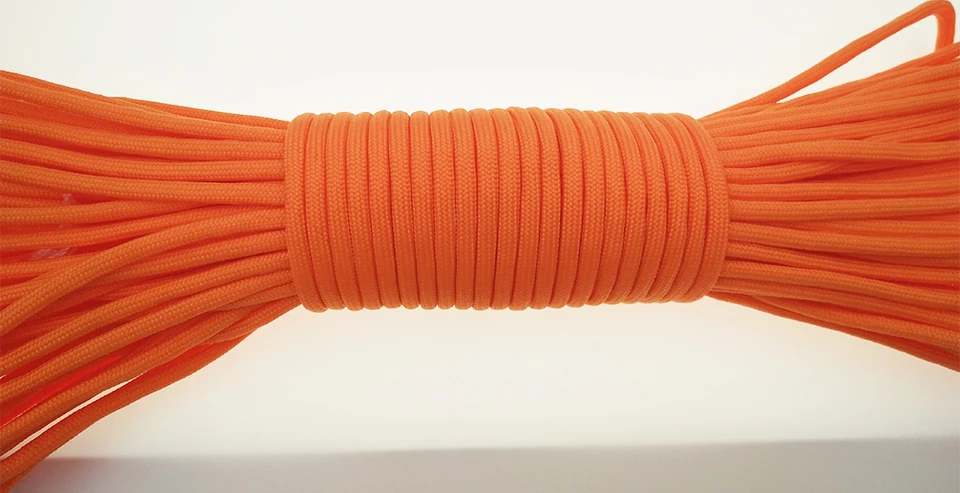 YOUGLE Paracord 550 парашютный шнур веревочка Mil Spec type III 7 нитей 100FT оборудование для альпинизма кемпинга выживания 39-45