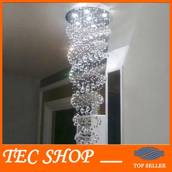 JH Новое поступление современный светодиодный двойной спираль винтовая лестница