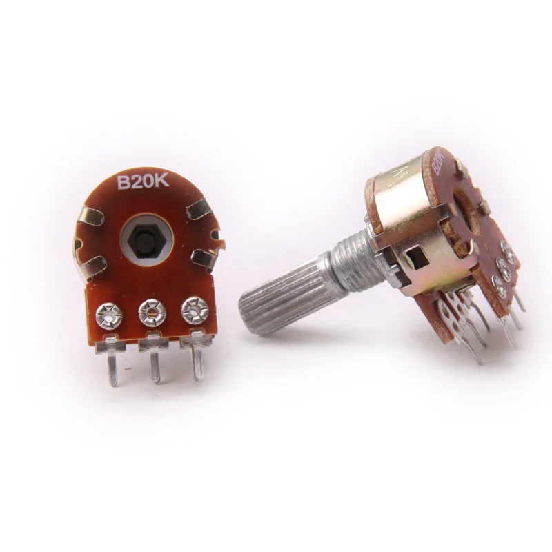 Glyduino WH148 B20K Double link Linear Potentiometer Pot Single Joint for Arduino | Электронные компоненты и