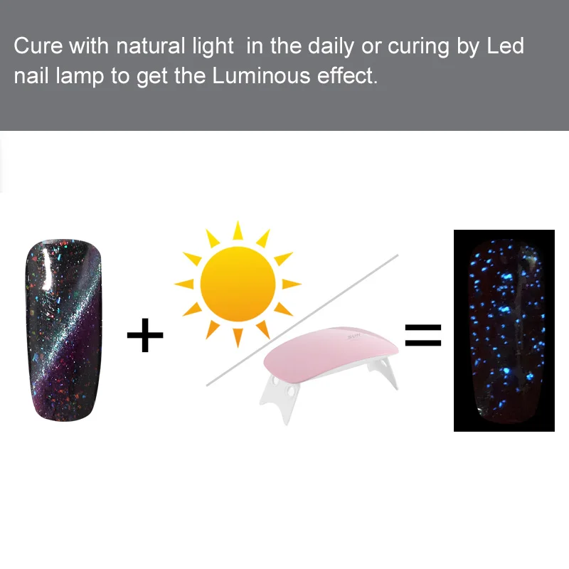 ROSALIND гель 1 S 10 мл Звездное кошачий глаз средство для снятия лака Лак верхняя