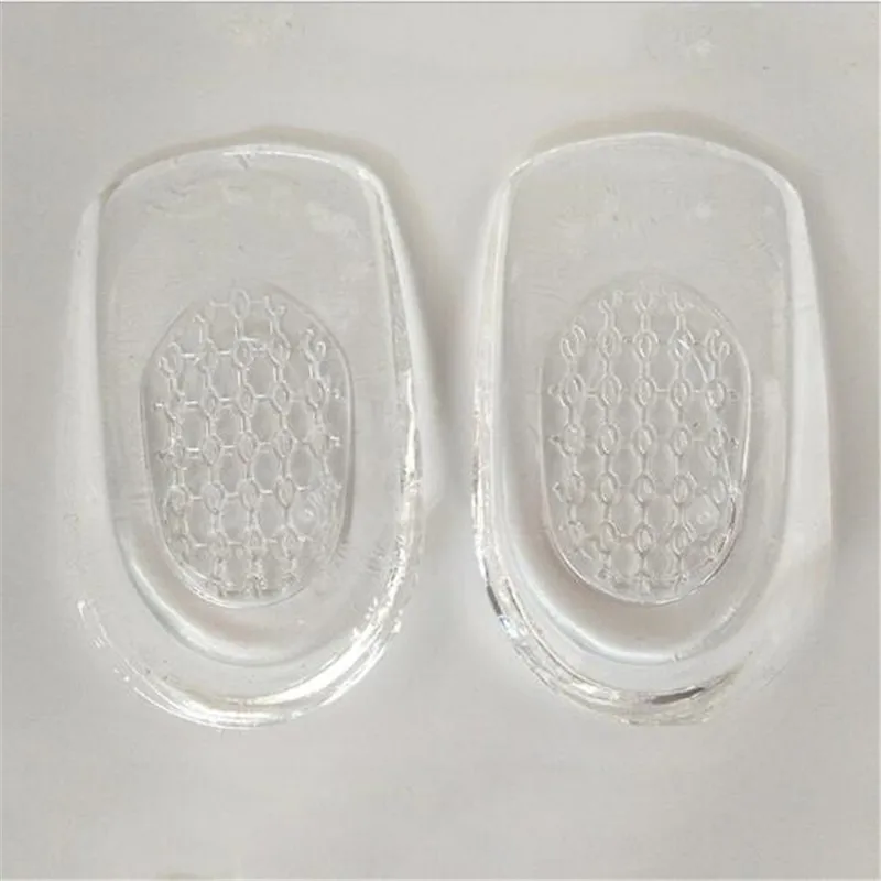 Новые силиконовые гелевые стельки подушечки для спины чашка пятки пяточной боли