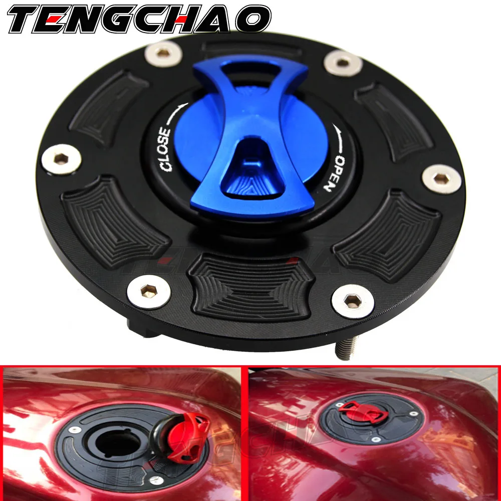 Мотоцикл с ЧПУ бак Топливный Газ крышка без ключа Крышка для Aprilia Mille RSV1000 98-03 Tuono 1000